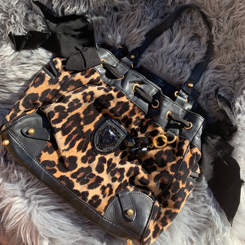 Juicy couture Cheetah print purse